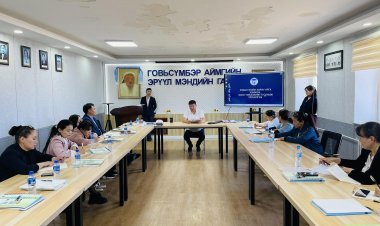 “ГАМШГИЙН ҮЕИЙН НЯЛХ БАГА НАСНЫ ХҮҮХДИЙН ХООЛ ТЭЖЭЭЛИЙН ДЭМЖЛЭГ” 3 ӨДРИЙН СУРГАЛТЫГ ЗОХИОН БАЙГУУЛЛАА