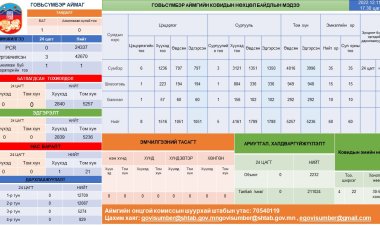 Нөхцөл байдлын мэдээ 2022-12-11-ны өдрийн Ковид-19 халдварын нөхцөл байдлын мэдээ
